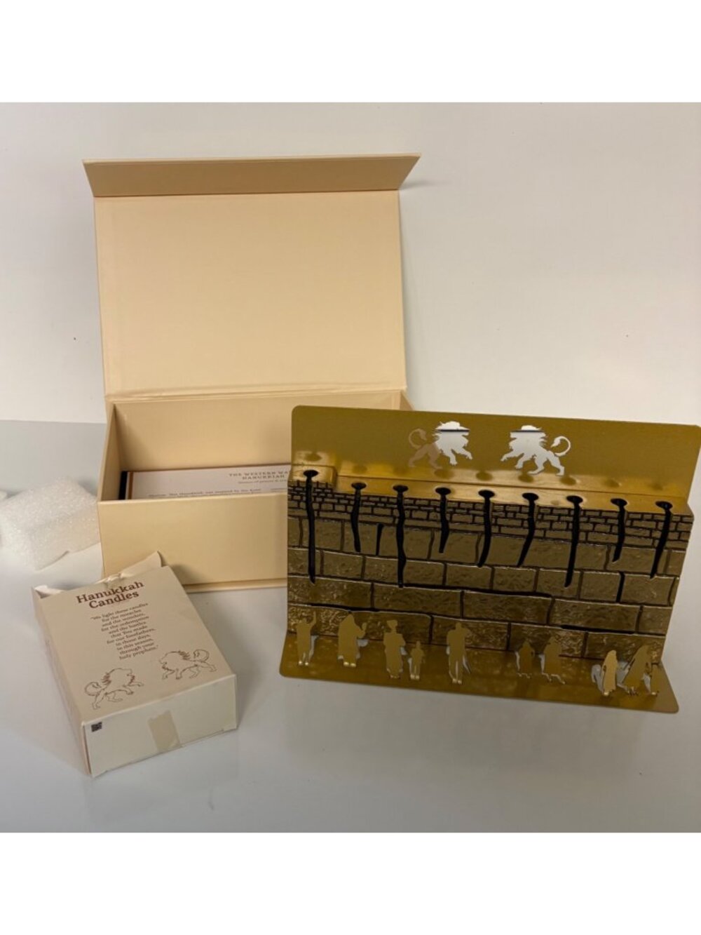 Chen Taoz Western Wall the Western Wall Hanukkiah Stones of Prayer and Tears
